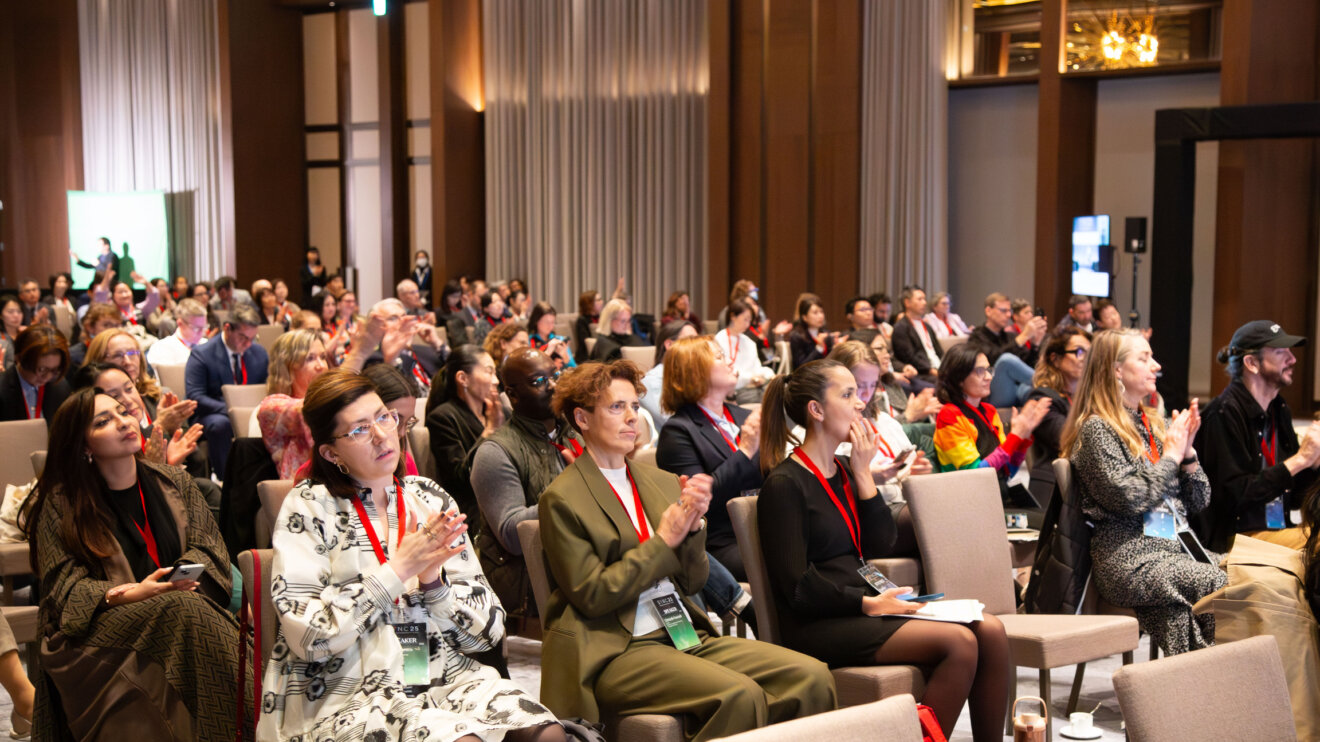 Attendees at SYNC25 in Tokyo